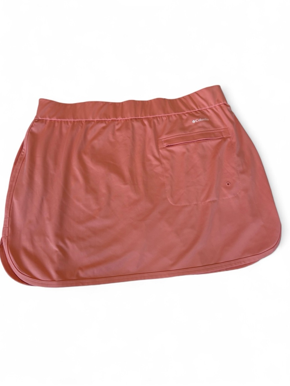 Columbia Women’s 1X Coral Athletic Skort Golf Tennis Hiking XL Plus